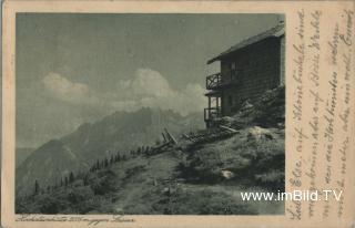 Hochsteinhütte gegen Laserz - Europa - alte historische Fotos Ansichten Bilder Aufnahmen Ansichtskarten 