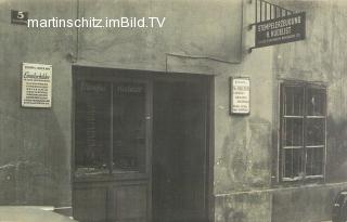 Villach, Geschäft Stempelerzeugung Hans Hudelist - Oesterreich - alte historische Fotos Ansichten Bilder Aufnahmen Ansichtskarten 