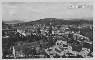 Klagenfurt u. Kreuzbergl - alte historische Fotos Ansichten Bilder Aufnahmen Ansichtskarten 