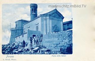 Piran, Punta della Salute - alte historische Fotos Ansichten Bilder Aufnahmen Ansichtskarten 