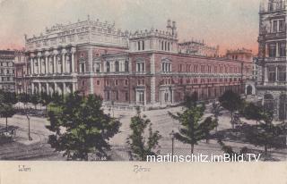 Wien, Börse - alte historische Fotos Ansichten Bilder Aufnahmen Ansichtskarten 
