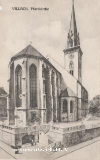 Pfarrkirche - Kärnten - alte historische Fotos Ansichten Bilder Aufnahmen Ansichtskarten 