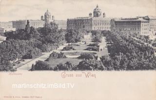 Wien, Hofmuseen - alte historische Fotos Ansichten Bilder Aufnahmen Ansichtskarten 