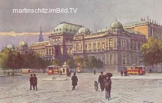 Wien, Universität - alte historische Fotos Ansichten Bilder Aufnahmen Ansichtskarten 