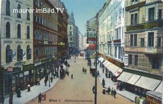 Rothenturmstrasse - Wien  1.,Innere Stadt - alte historische Fotos Ansichten Bilder Aufnahmen Ansichtskarten 
