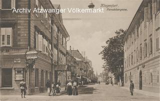 Klagenfurt Paradeisergasse - Klagenfurt(Stadt) - alte historische Fotos Ansichten Bilder Aufnahmen Ansichtskarten 