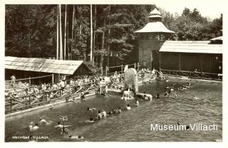 Im Freibad - alte historische Fotos Ansichten Bilder Aufnahmen Ansichtskarten 