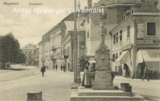 Klagenfurt Stauderplatz - Oesterreich - alte historische Fotos Ansichten Bilder Aufnahmen Ansichtskarten 