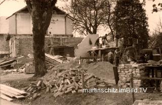 Abtrag Bernold's Dependance und Bau Cafe Platzl - Villach - alte historische Fotos Ansichten Bilder Aufnahmen Ansichtskarten 