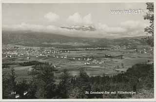 St. Leonhardsee - Villach - alte historische Fotos Ansichten Bilder Aufnahmen Ansichtskarten 