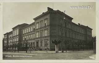 Bundesrealgymnasium - Villach - alte historische Fotos Ansichten Bilder Aufnahmen Ansichtskarten 