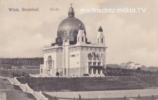 Kirche am Steinhof  - Europa - alte historische Fotos Ansichten Bilder Aufnahmen Ansichtskarten 