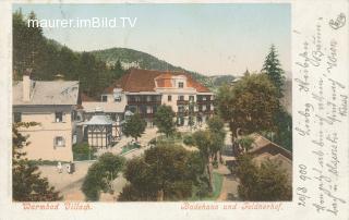 Badehaus und Feldnerhof - Kärnten - alte historische Fotos Ansichten Bilder Aufnahmen Ansichtskarten 