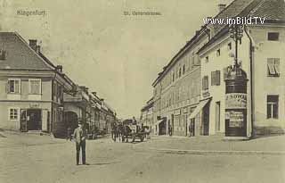 St. Veiterstrasse - Kärnten - alte historische Fotos Ansichten Bilder Aufnahmen Ansichtskarten 