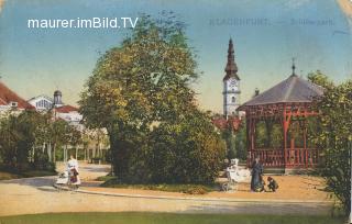 Schillerpark - Kärnten - alte historische Fotos Ansichten Bilder Aufnahmen Ansichtskarten 
