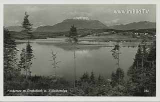 Blick auf Drobollach - Drobollach am Faaker See - alte historische Fotos Ansichten Bilder Aufnahmen Ansichtskarten 