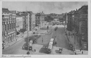Schwarzenbergplatz - Oesterreich - alte historische Fotos Ansichten Bilder Aufnahmen Ansichtskarten 