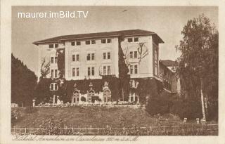 Hotel Annenheim - Ostansicht - Villach - alte historische Fotos Ansichten Bilder Aufnahmen Ansichtskarten 