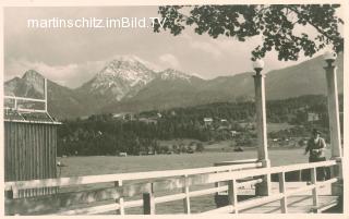 Faakerseeinsel Landungssteg - Kärnten - alte historische Fotos Ansichten Bilder Aufnahmen Ansichtskarten 