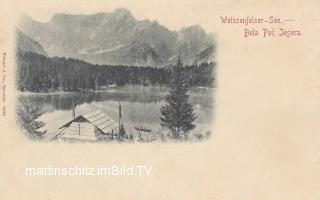 Weissenfelser See - Friaul Julisch Venetien - alte historische Fotos Ansichten Bilder Aufnahmen Ansichtskarten 