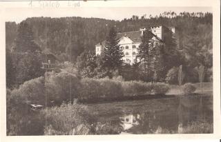 Schloss Lind bei Neumarkt - Oesterreich - alte historische Fotos Ansichten Bilder Aufnahmen Ansichtskarten 