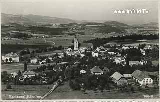 Panoramaaufnahme Maria Saal - Maria Saal - alte historische Fotos Ansichten Bilder Aufnahmen Ansichtskarten 