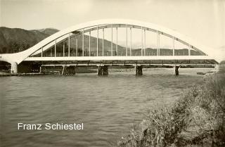 Maria Gail, Fertig gestellte Bogenbrücke  - Villach - alte historische Fotos Ansichten Bilder Aufnahmen Ansichtskarten 