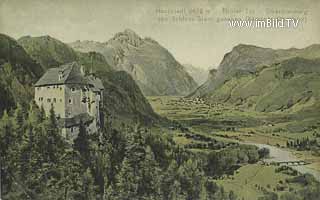 Oberdrauburg vom Schloss Stein - alte historische Fotos Ansichten Bilder Aufnahmen Ansichtskarten 