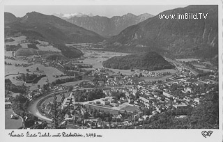 Kurort Bad Ischl mit Dachstein - alte historische Fotos Ansichten Bilder Aufnahmen Ansichtskarten 