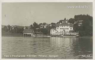Pension Aschgan - alte historische Fotos Ansichten Bilder Aufnahmen Ansichtskarten 