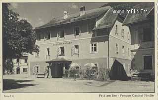 Feld am See - Gasthof Nindler - alte historische Fotos Ansichten Bilder Aufnahmen Ansichtskarten 