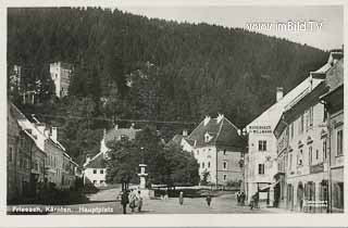 Friesach - Hauptplatz - Europa - alte historische Fotos Ansichten Bilder Aufnahmen Ansichtskarten 