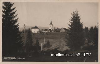 Preitenegg - Ortsansicht mit Kirche - Europa - alte historische Fotos Ansichten Bilder Aufnahmen Ansichtskarten 