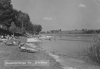 Gösselsdorfer See - Europa - alte historische Fotos Ansichten Bilder Aufnahmen Ansichtskarten 