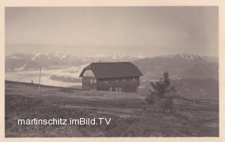 Gerlitze, Pacheiners Alpengasthof - Villach Land - alte historische Fotos Ansichten Bilder Aufnahmen Ansichtskarten 