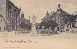 Villach, Hans Gasser Platz - Oesterreich - alte historische Fotos Ansichten Bilder Aufnahmen Ansichtskarten 