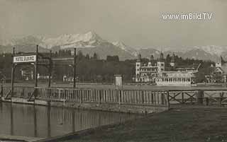 Velden - Schiffsanlegestelle Ulbing - Kärnten - alte historische Fotos Ansichten Bilder Aufnahmen Ansichtskarten 