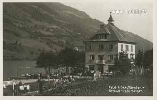 Feld am See - Strandpension Berger - Kärnten - alte historische Fotos Ansichten Bilder Aufnahmen Ansichtskarten 