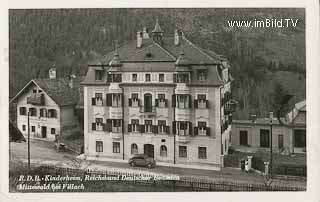 Kinderheim in Mittewald - Kärnten - alte historische Fotos Ansichten Bilder Aufnahmen Ansichtskarten 