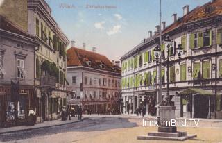 Villach, Südbahnstraße mit Hotel Mosser - Oesterreich - alte historische Fotos Ansichten Bilder Aufnahmen Ansichtskarten 