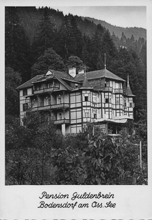 Pension Guldenbrein - Bodensdorf - alte historische Fotos Ansichten Bilder Aufnahmen Ansichtskarten 