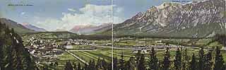 Panoramaaufnahme Arnoldstein - Europa - alte historische Fotos Ansichten Bilder Aufnahmen Ansichtskarten 