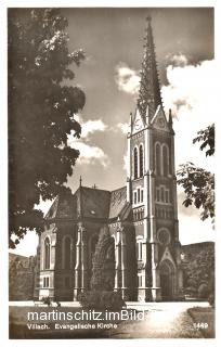 Evangelische kirche - Villach(Stadt) - alte historische Fotos Ansichten Bilder Aufnahmen Ansichtskarten 