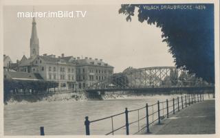 Villach Stadtbrücke - Kärnten - alte historische Fotos Ansichten Bilder Aufnahmen Ansichtskarten 