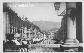 Hauptplatz Villach - Kärnten - alte historische Fotos Ansichten Bilder Aufnahmen Ansichtskarten 