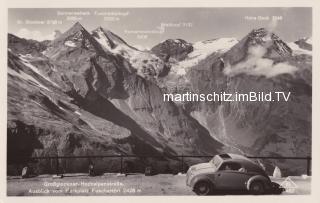 Großglockner Hochalpenstraße, Parkpl. Fuschertörl - Heiligenblut - alte historische Fotos Ansichten Bilder Aufnahmen Ansichtskarten 