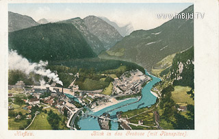 Hieflau - Blick in das Gesäuse - Leoben - alte historische Fotos Ansichten Bilder Aufnahmen Ansichtskarten 