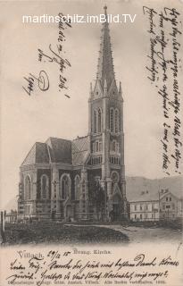 Evangelische Kirche - Villach(Stadt) - alte historische Fotos Ansichten Bilder Aufnahmen Ansichtskarten 