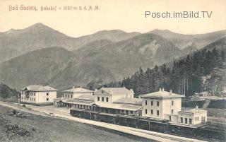 Tauernbahn Nordrampe, Bahnhof Badgastein - alte historische Fotos Ansichten Bilder Aufnahmen Ansichtskarten 