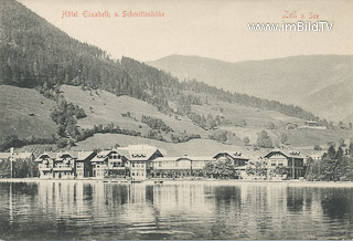 Hotel Elisabeth - Zell am See - alte historische Fotos Ansichten Bilder Aufnahmen Ansichtskarten 